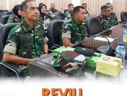 Penutupan Reviu Reformasi Birokrasi Kodam II/Sriwijaya TA 2025, Dorong Akselerasi Birokrasi TNI AD yang Bersih dan Profesional