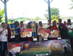 Turnamen Danrem 181 Cup 2025 Resmi Ditutup, UNIMUDA Juara di Tengah Meriah dan Sportivitas Tinggi