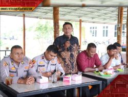 Kapolres Pidie Jaya Gelar Jumat Curhat Presisi Bersama Panitia Pemilihan Keuchik Trienggadeng dan Panteraja