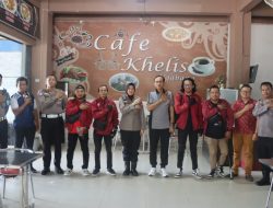 Polres Landak Gelar Jumat Curhat Bersama Projek Online, Bahas Kamtibmas dan Keselamatan Driver