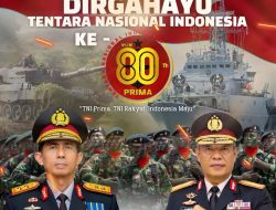 Kapolda Aceh Beserta Staf Dan Bhayangkari Mengucapkan Dirgahayu Tentara Nasional Indonesia Ke-80 Tahun