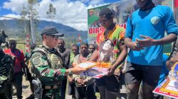Semangat Persatuan Bergema di Ilaga: Satgas Yonif 700/WYC Tutup Turnamen Volly Piala Pangkogabwilhan III