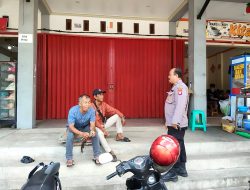 Patroli Polsek Ngabang Dilaksanakan Dengan Cara Berdialogis Ditempat-tempat Keramaian