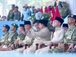 Presiden Prabowo Memberikan Penekanan Khusus Kepada Panglima TNI dan para Kepala Staf Angkatan Agar Menilai Para Pemimpin di Lingkungan TNI Berdasarkan Prestasi
