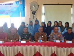 Danramil Hadir dalam Serah Terima Mahasiswi Kebidanan, Suasana Hangat di Samudera