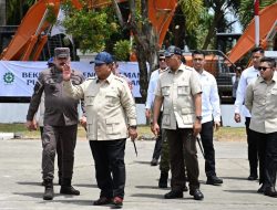 Presiden Prabowo Menyaksikan Secara Langsung Penyerahan Aset Barang Rampasan Negara (BRN) kepada PT Timah Tbk