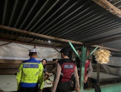 Sat Samapta Polres Banyuasin Gelar Patroli Terpadu, Jaga Kondusivitas Malam Warga