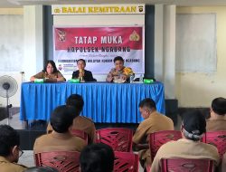 Polsek Ngabang Lakukan Tatap Muka Percepatan Ketahanan Pangan Jagung dengan Kepala Desa Kecamatan Ngabang dan Kecamatan Jelimpo