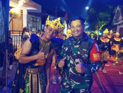 Serda Sahid Endro: Babinsa Teladan yang Selalu Menyatu dengan Warga di Tlogosarifest Carnival