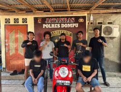Dua Pelajar Diamankan Polisi Usai Menganiaya Teman Dengan Batu di Jembatan Raba Laju