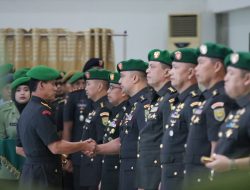 Pangdam II/Sriwijaya Pimpin Sertijab Lima Pejabat Kodam II/Sriwijaya