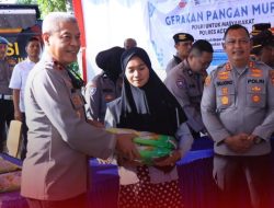 Kapolda Aceh Bersama Wakapolda dan Sejumlah Pejabat Utama Polda Aceh Meninjau Pelaksanaan GPM