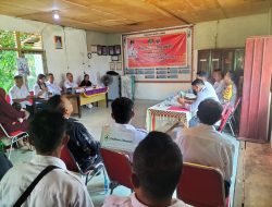 Kapolsek Sengah Temila Hadiri Pelantikan Perangkat Desa Sebatih, Tegaskan Sinergi Demi Pelayanan Masyarakat yang Lebih Baik