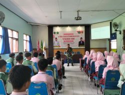 TNI Bina OSIS MTsN 2 Trenggalek, Tanamkan Disiplin dan Semangat Patriotisme pada Generasi Muda