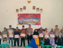 Serap Aspirasi Warga, Polres Mesuji Ajak Masyarakat Dukung Program Pemerintah dan Jaga Kamtibmas