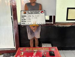 Polisi Gulung Pengedar Sabu dan Ganja di Kempo