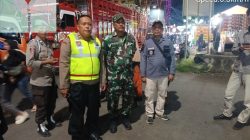 Sinergi TNI-Polri, Kapolsek Pagak dan Danramil 0818/10 Pagak Amankan Kegiatan Cek Sound Jelang Karnaval Desa Gampingan