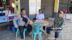 Polsek Meranti Gencarkan Giat Penyampaian Surat Himbauan Maklumat Kapolda Kalbar Tentang Larangan dan Sanksi Hukum Pembakaran Hutan dan Lahan