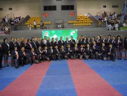 Rangkaian HUT Ke-80 TNI, Kodam II/Sriwijaya Gelar Open Turnamen Karate Piala Pangdam II/Sriwijaya