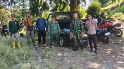Patroli Gabungan di Lereng Merapi, TNI-Polri dan Petugas TNGM Cegah Karhutla di Musim Kemarau