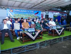 Turnamen Bola Voli Antar Desa Se Blitar Raya MUSPIKA CUP 2025 Resmi Dibuka, Meriahkan HUT TNI Ke 80 Di Aloon-Aloon Lodoyo