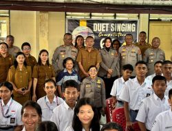 Polresta Ambon Gelar Sosialisasi di SMA Kristen YKPM, Ajak Pelajar Jauhi Tawuran dan Narkoba