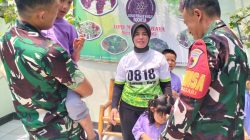 Koramil 0818-23/Jabung Terima Kunjungan Yayasan Noviana Bocah Mandiri “Bocah Pinter”*