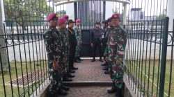 Prajurit Yonif 2 Marinir Laksanakan Pengamanan Situasi Nasional di Sejumlah Objek Vital Negara