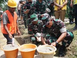 Satgas Pamtas RI-PNG Kewilayahan YONIF 763/ SBA Pos Aisy Gelar Syukuran Kenaikan Pangkat