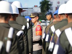 Apel Gelar Pasukan Pengamanan VVIP Kunjungan Wapres RI, Ini Arahan Kapolda