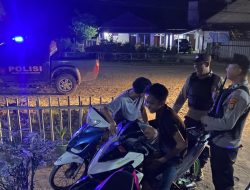 Cegah Gangguan Keamanan, Polsek Simpang Pematang Intensifkan Patroli KRYD di Malam Hari