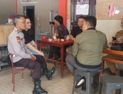 Patroli Humanis, Polsek Sengah Temila Dekatkan Diri dengan Warga dan Karyawan Dealer Motor