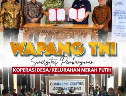 Pangdam II/Sriwijaya Ikuti Rapat Tindak Lanjut PKS Pembangunan Koperasi Desa/Kelurahan Merah Putih Secara Vicon