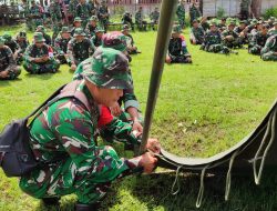 Pos Serambakon Satgas Yonif 751/VJS Peduli Duka Warga Seramkatop dan Hadir Menjadi Pelipur Lara