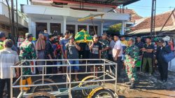 Satgas TMMD dan Warga Lebakharjo Berduka, Sosok Sepuh Inspiratif Mislan Tutup Usia di Tengah Pembangunan Desa