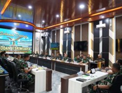 Pangdam II/Sriwijaya Tunjuk Dandim 0418/Palembang sebagai Danlat Persami KKRI