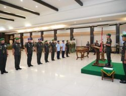 Pangdam Pimpin Sertijab dan Tradisi Laporan Korps Pejabat Kodam IX/Udayana