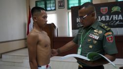 Danrem 143/HO Pimpin Sidang Parade Penerimaan Caba PK TNI AD Gelombang II TA 2025*