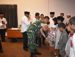 Kodim 0818/Malang-Batu dan Hotel Grand Kanjuruhan Gelar Bakti Sosial Dalam Rangka HUT TNI ke-80 dan HUT Hotel Grand Kanjuruhan ke 4.