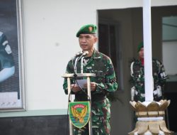 Korem 044/Gapo Gelar Upacara Bendera 17 Oktober 2025