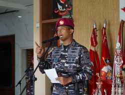 Danyonif 2 Marinir Pimpin Pengukuhan Bintara Utama Batalyon, Kompi, dan Penerimaan Prajurit yang Telah Menyelesaikan Pendidikan Bintara Singkat