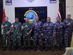 Pangdam XVIII/Kasuari Perkuat Sinergi dengan Pasmar 3 dan Kodaeral XIV di Sorong