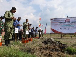 Danrem 074/Warastratama Lakukan Groundbreaking Pembangunan Koperasi Merah Putih di Boyolali