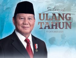 Wakil Presiden Beserta Jajaran Mengucapkan Selamat Ulang Tahun Untuk Presiden RI Prabowo Subianto