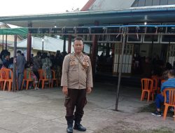 Personel Subsektor Sompak amankan Ibadah Misa Minggu Pagi