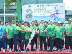 Semarak HUT TNI ke-80, Kodim Dumai Gelar Kartika Run 8K diikuti Seribu Peserta