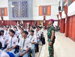 Prajurit Yonif 2 Marinir Sambut Calon Peserta Pendidikan Gapura Panca Waluya Batch VI dengan Semangat dan Disiplin