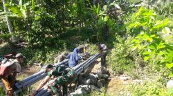 Satgas TMMD ke-126 Kodim 0818/Malang-Batu Distribusikan Pipa Air Bersih: Wujud Nyata Harapan Warga Lebakharjo