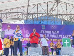 Gubernur Papua Barat Daya Hadiri Ibadah KKR HUT ke-74 Theofani di Maybrat