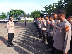 Apel Siaga Polda Maluku, Komitmen Jaga Stabilitas dan Dukung Program Nasional